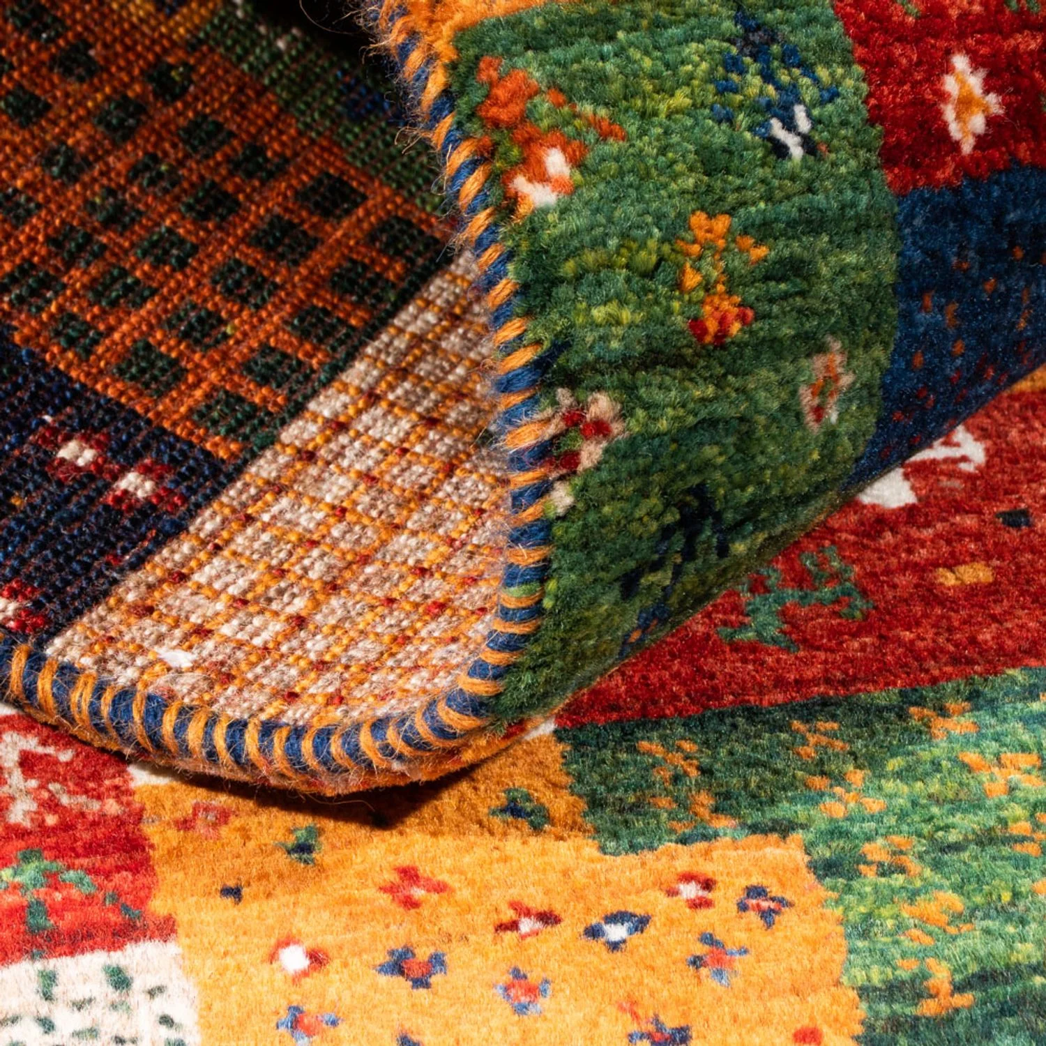 Loribaft Teppich Perser 125x80cm - Orientteppich - Image 4
