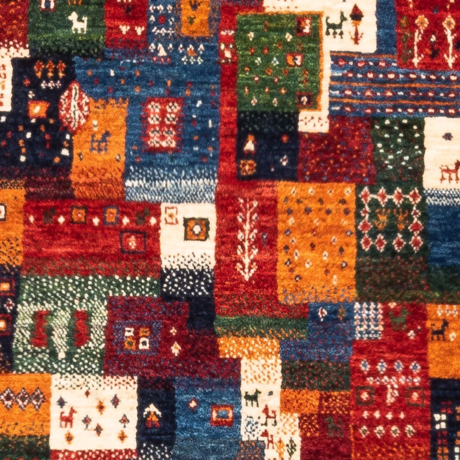 Gabbeh Teppich - Loribaft Perser - Royal - 127 x 84 cm - mehrfarbig - Image 2