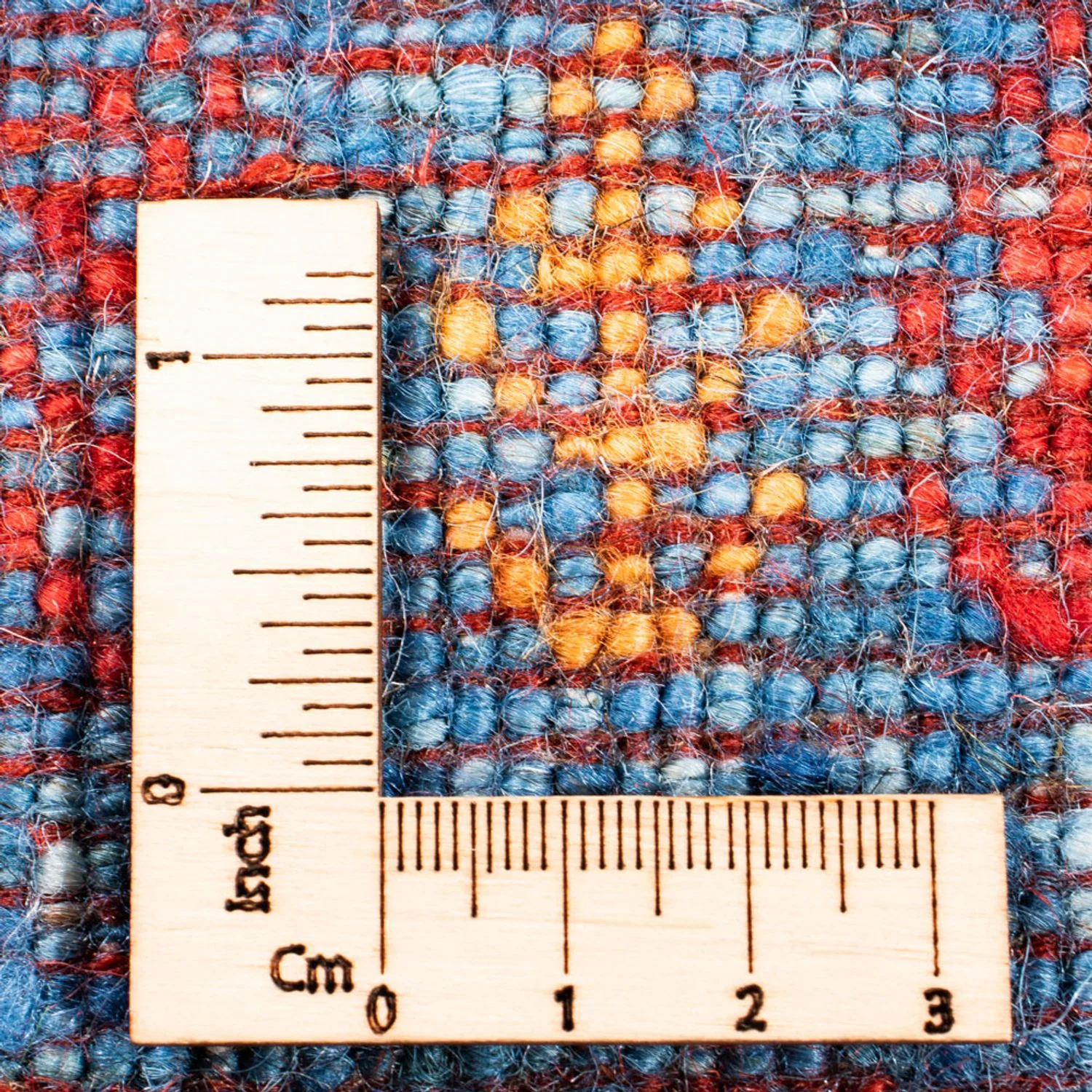 Gabbeh Teppich - Loribaft Perser - Royal - 128 x 78 cm - blau - Image 6