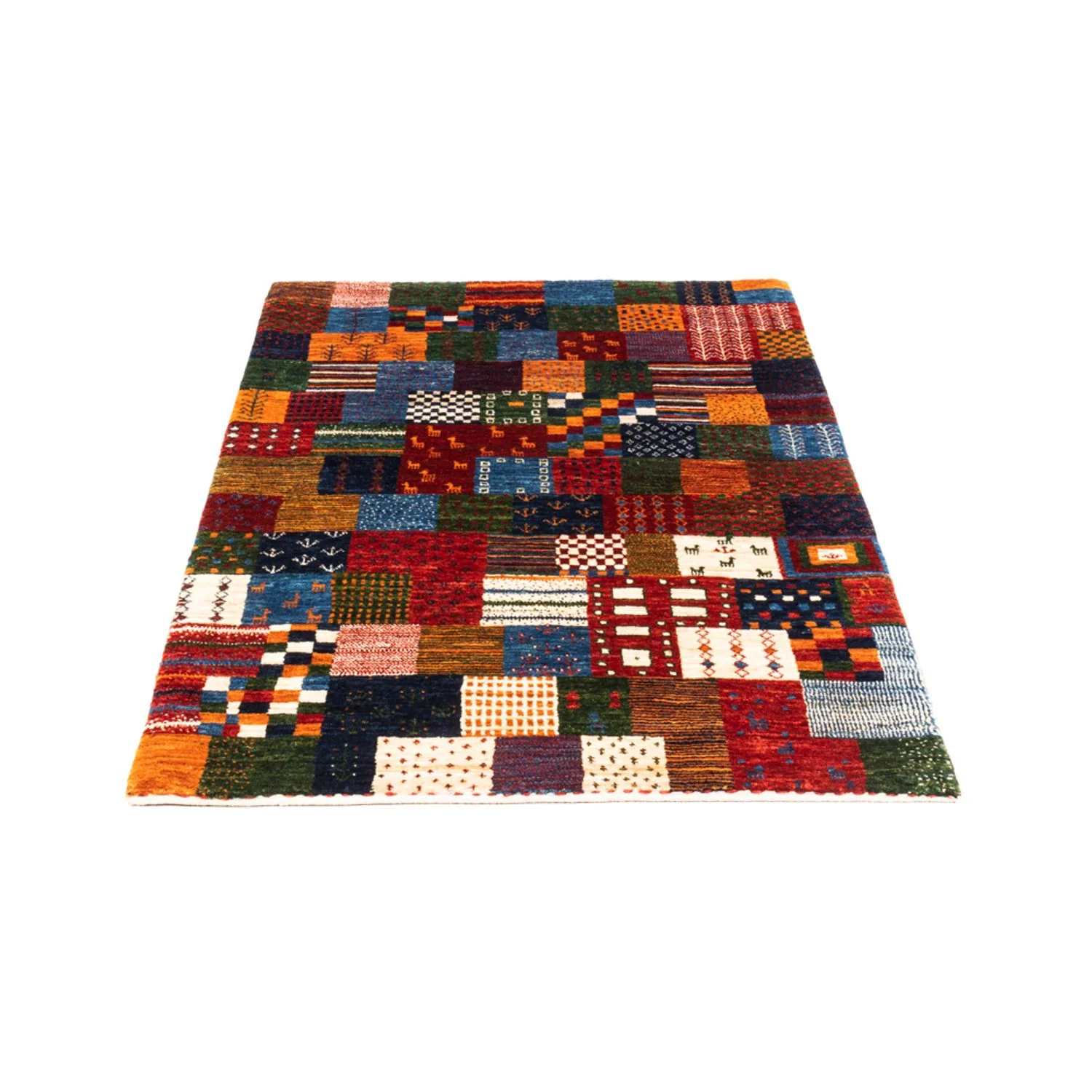 Gabbeh Teppich - Loribaft Perser - Royal - 128 x 84 cm - mehrfarbig - Image 5