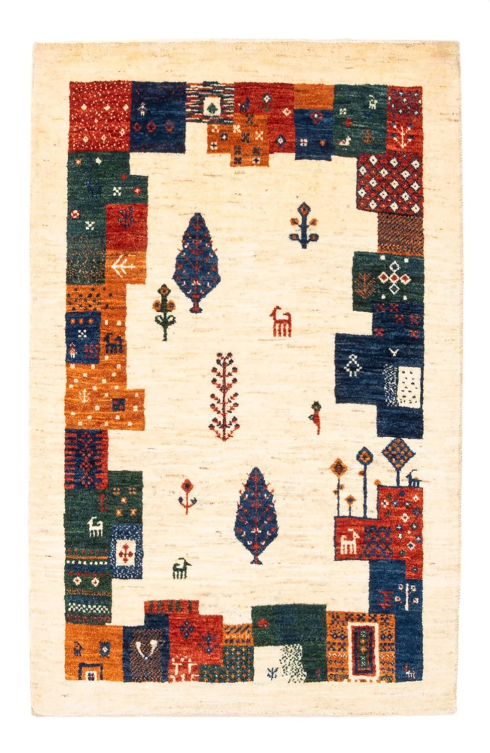 Loribaft Teppich Perser 130x85cm - Orientteppich