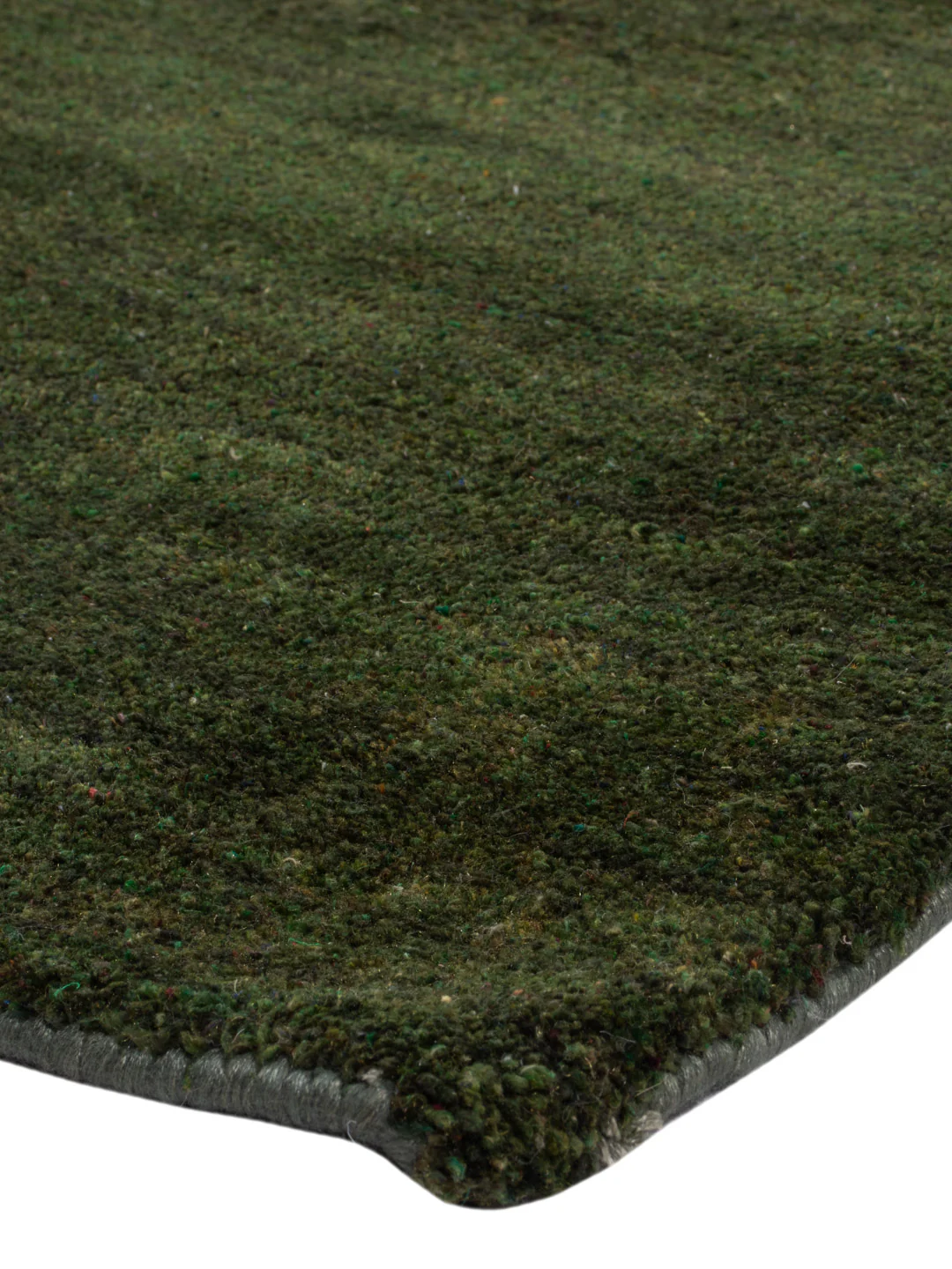 Gabbeh Teppich - Loribaft Softy - 150 x 100 cm - dunkelgrün - Image 4
