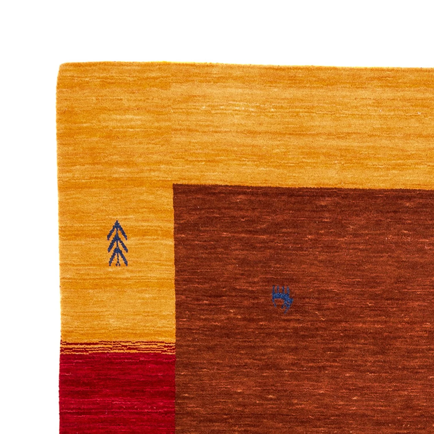 Gabbeh Teppich - Loribaft Softy - 240 x 170 cm - braun - Image 3