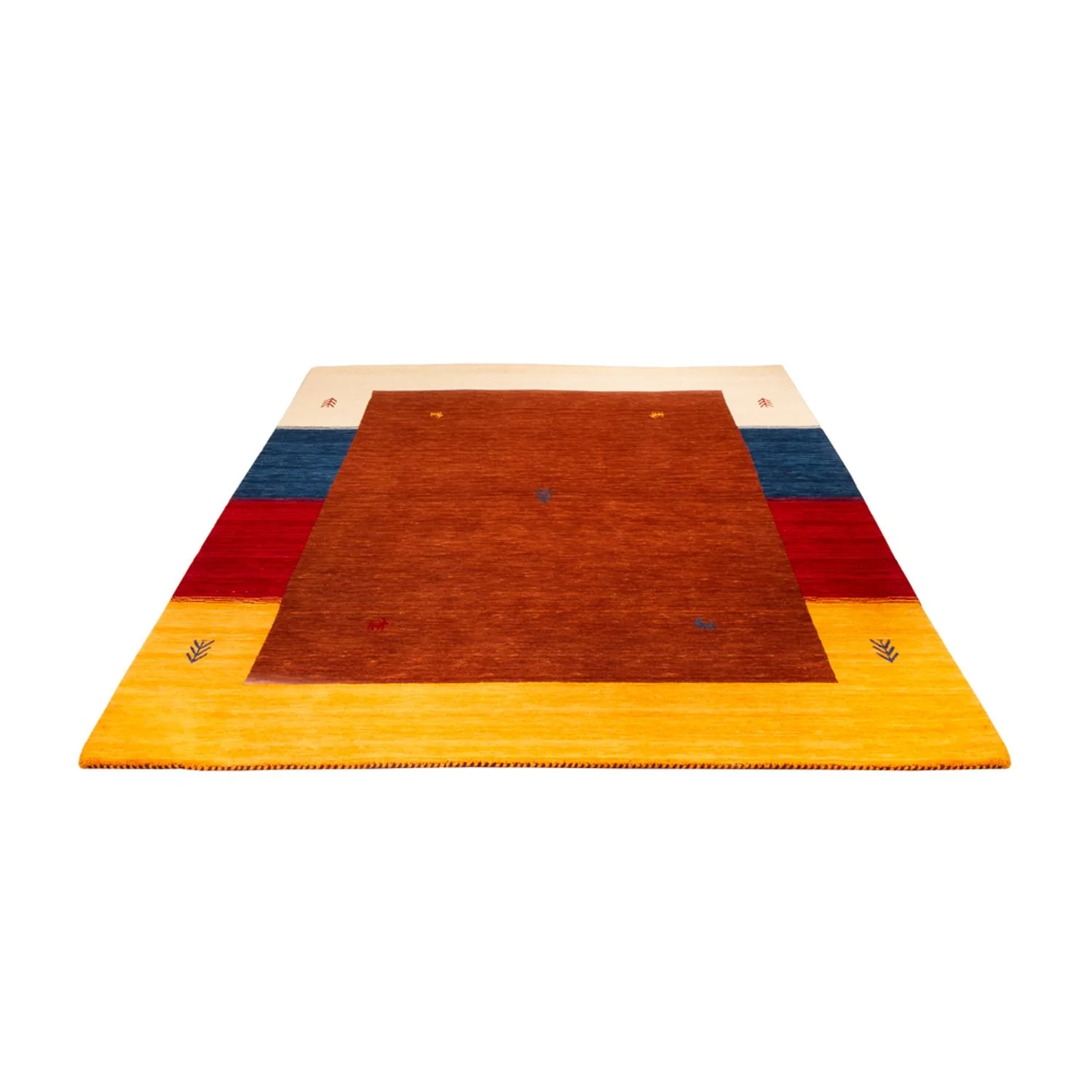 Gabbeh Teppich - Loribaft Softy - 240 x 170 cm - braun - Image 5