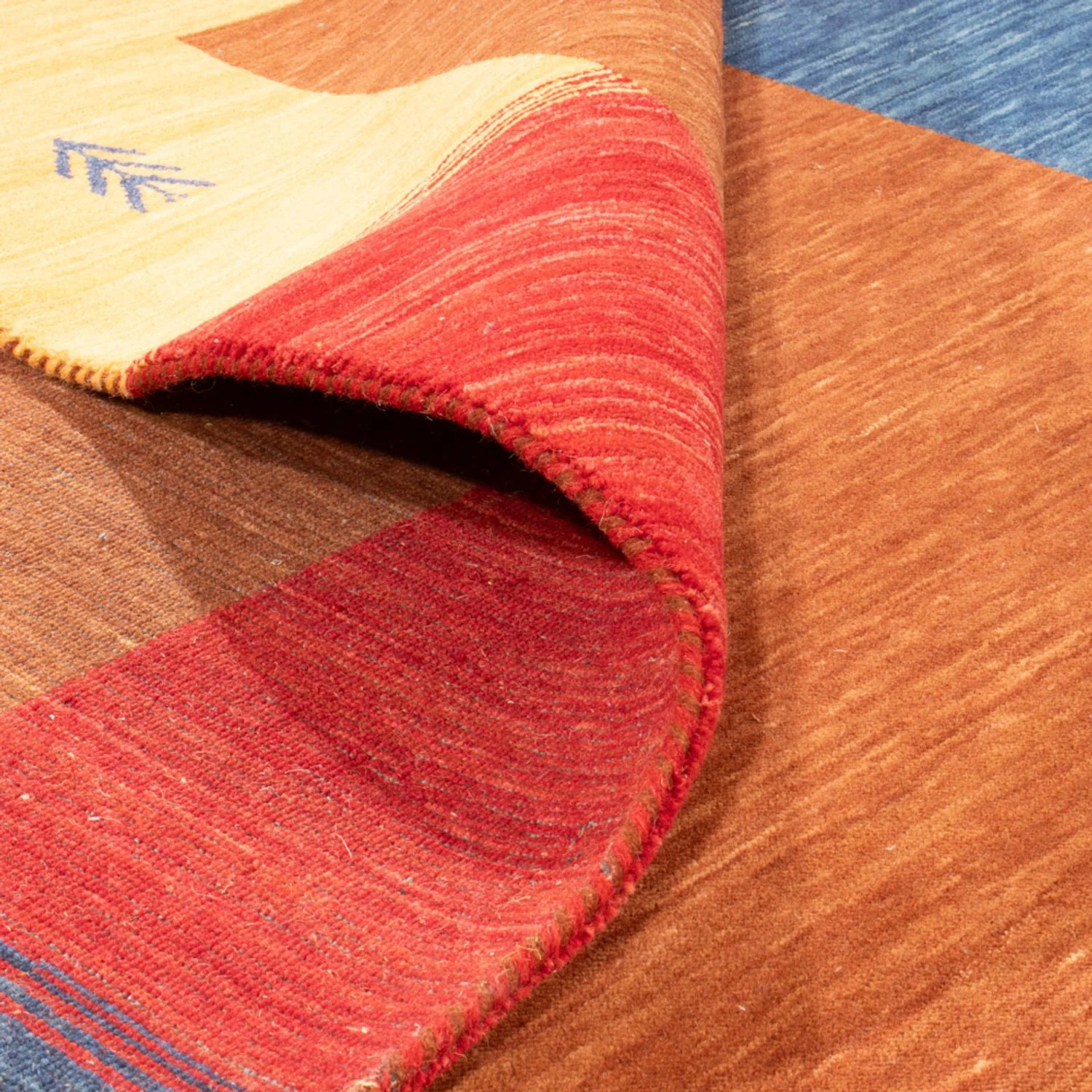 Gabbeh Teppich - Loribaft Softy - 240 x 170 cm - braun - Image 6