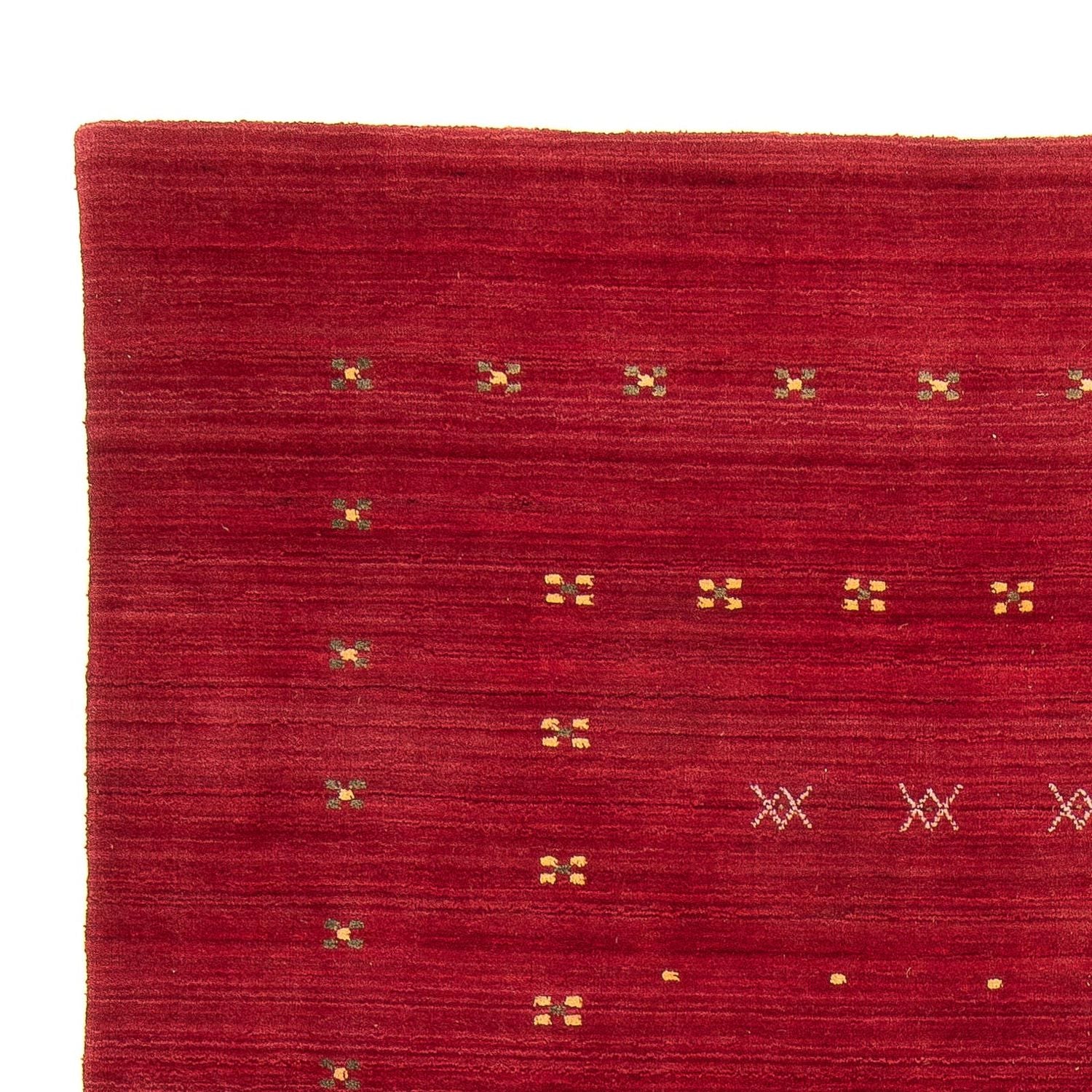 Gabbeh Teppich - Loribaft Softy 240 x 170 cm - dunkelrot - Image 2