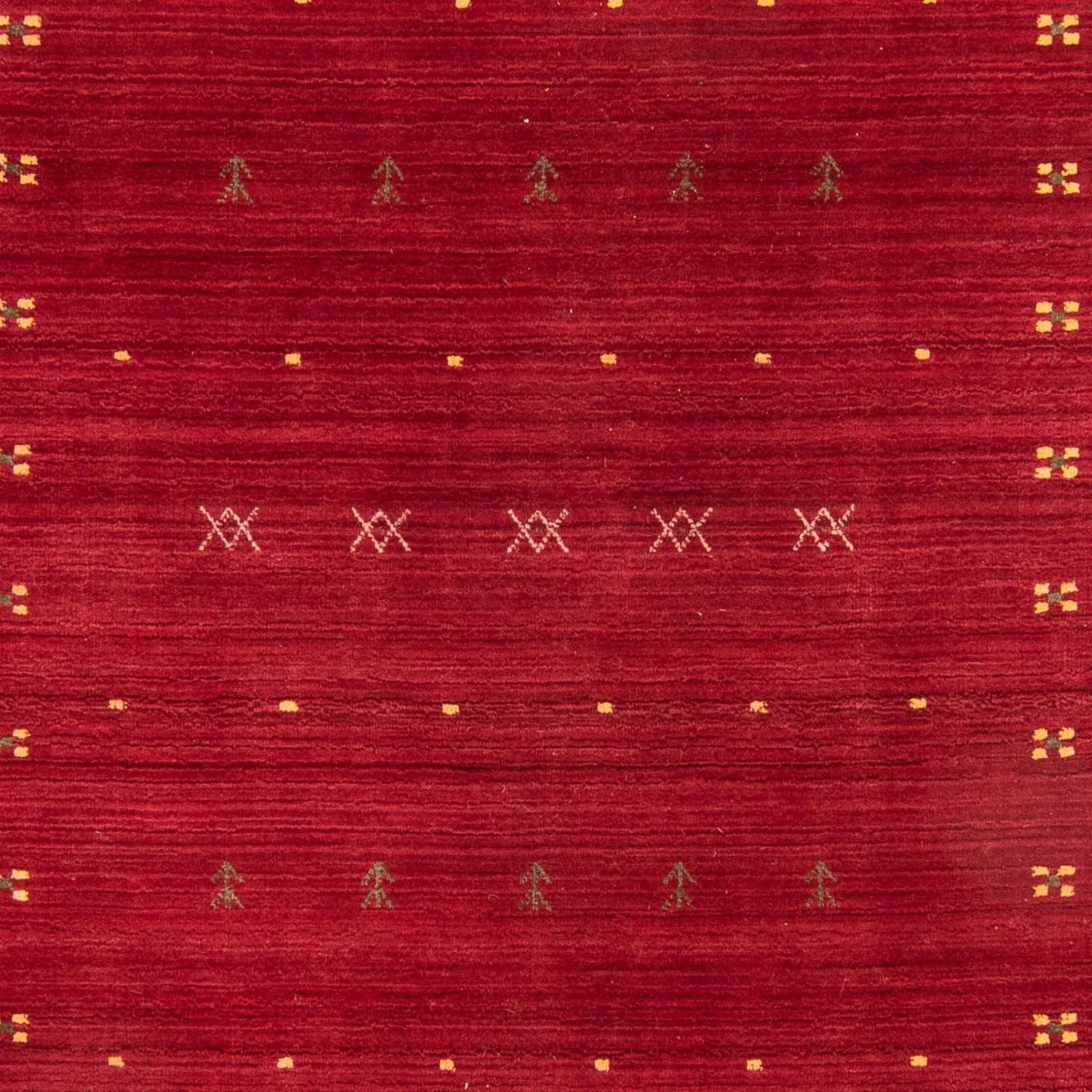 Gabbeh Teppich - Loribaft Softy 240 x 170 cm - dunkelrot - Image 3