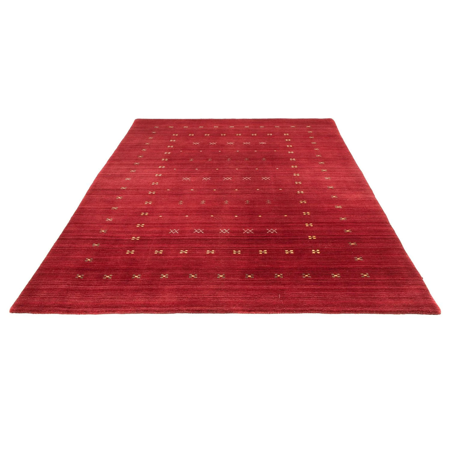 Gabbeh Teppich - Loribaft Softy 240 x 170 cm - dunkelrot - Image 4