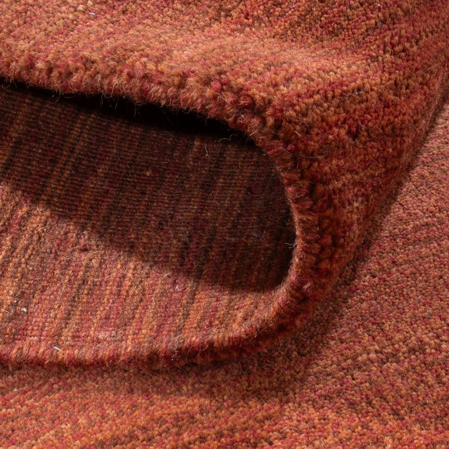 Gabbeh Teppich - Loribaft Softy - 242 x 173 cm - rost - Image 4