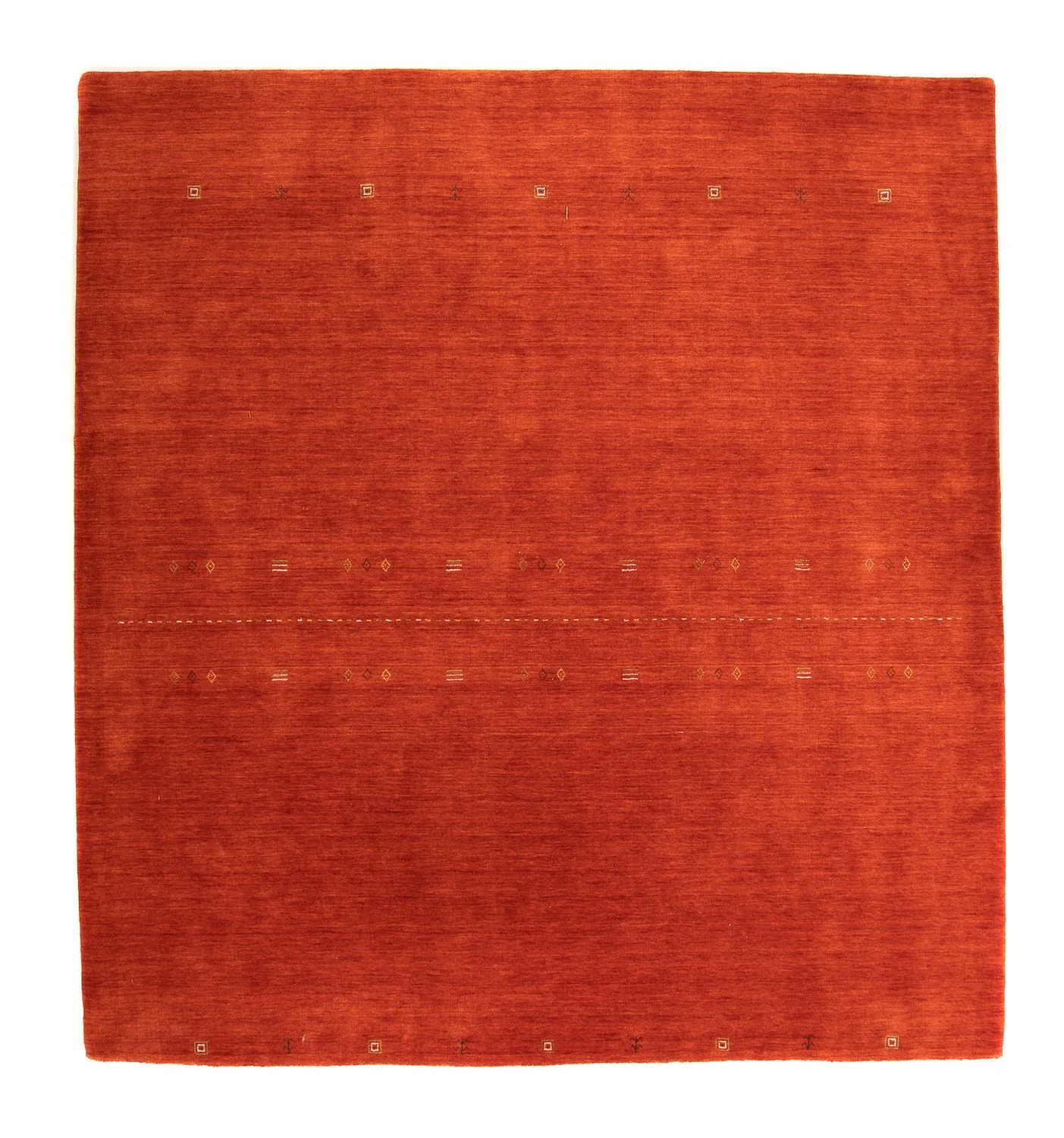Gabbeh Teppich - Loribaft Softy 270 x 250 cm - mehrfarbig