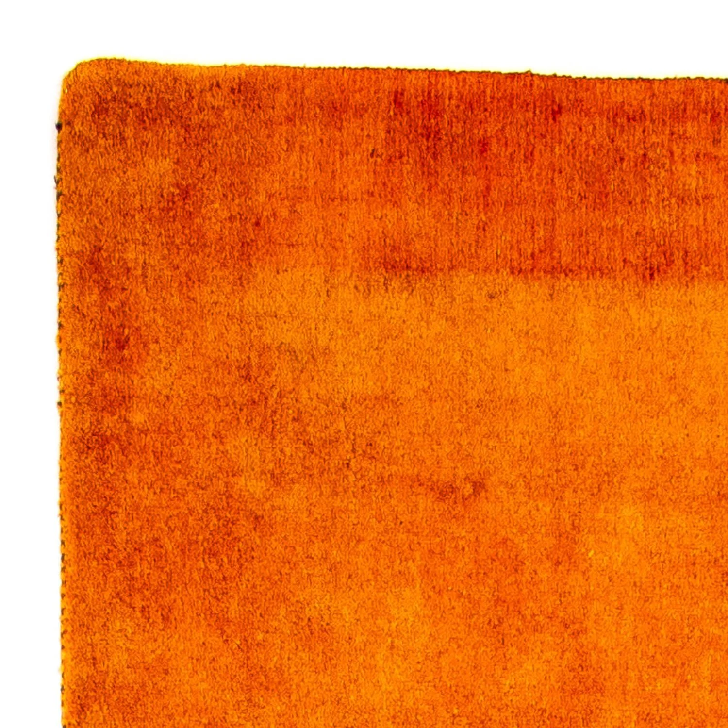 Gabbeh Teppich - Loribaft Softy 395 x 80 cm - orange - Image 3