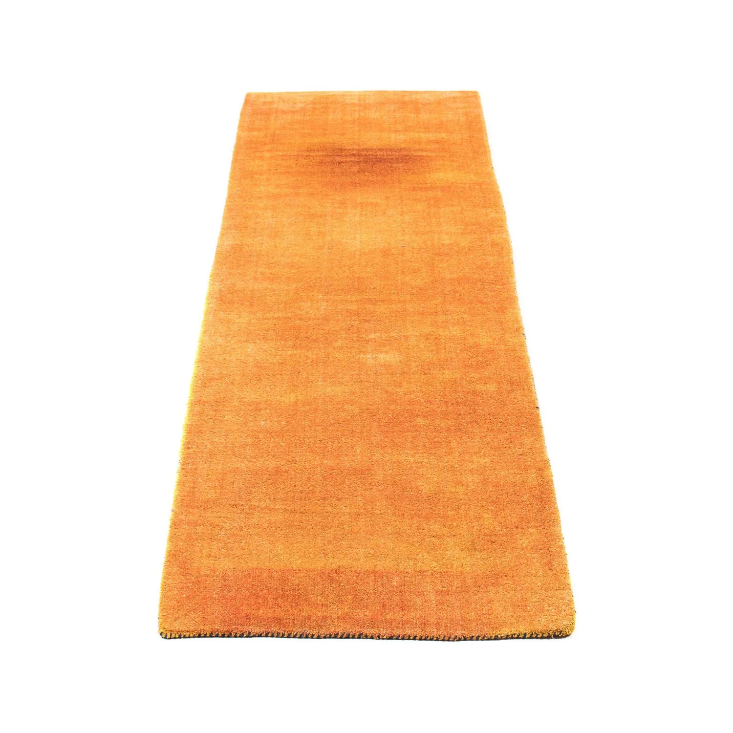 Gabbeh Teppich - Loribaft Softy 395 x 80 cm - orange - Image 5