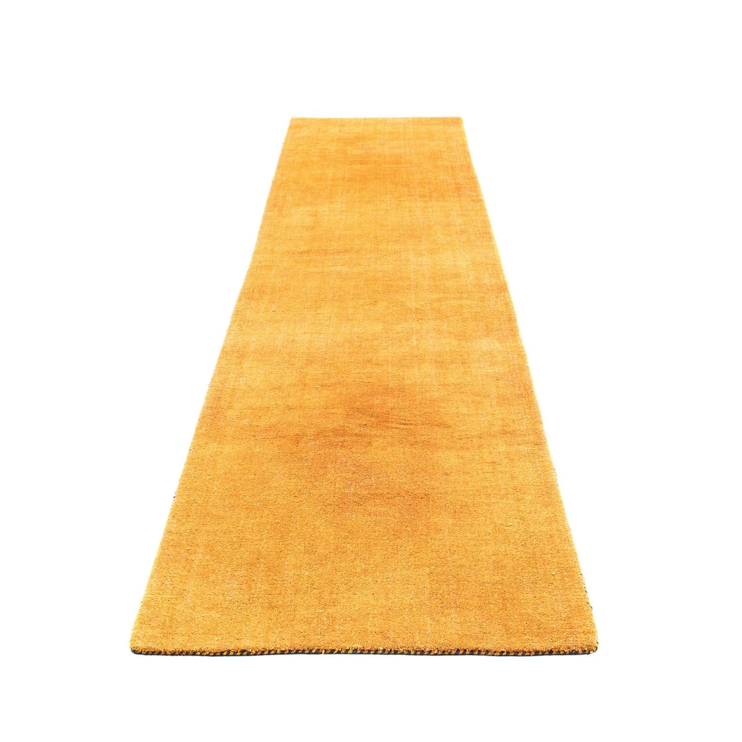 Gabbeh Teppich - Loribaft Softy 395 x 80 cm - orange - Image 5