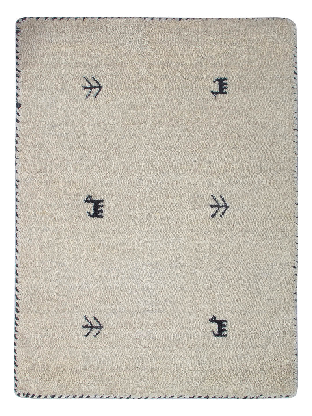 Loribaft Loom Teppich 90x60cm - Wollteppich