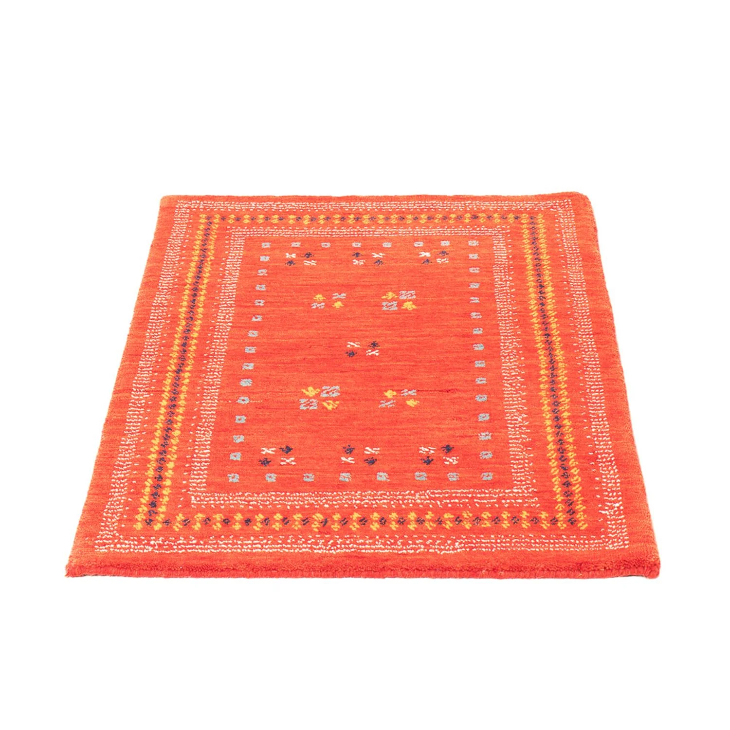 Gabbeh Teppich - Loribaft Softy - 90 x 60 cm - rot - Image 5