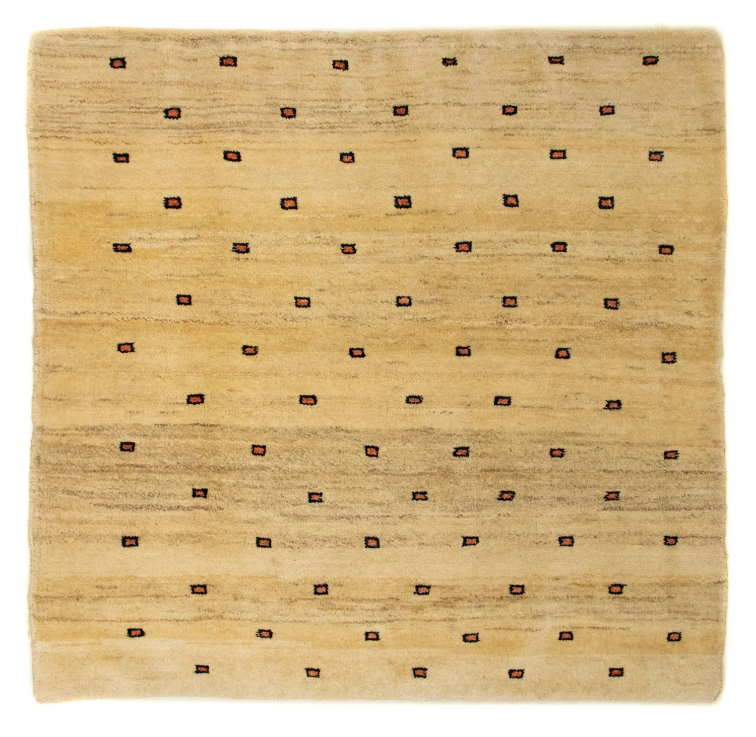 Gabbeh Teppich - Perser 102 x 100 cm - beige