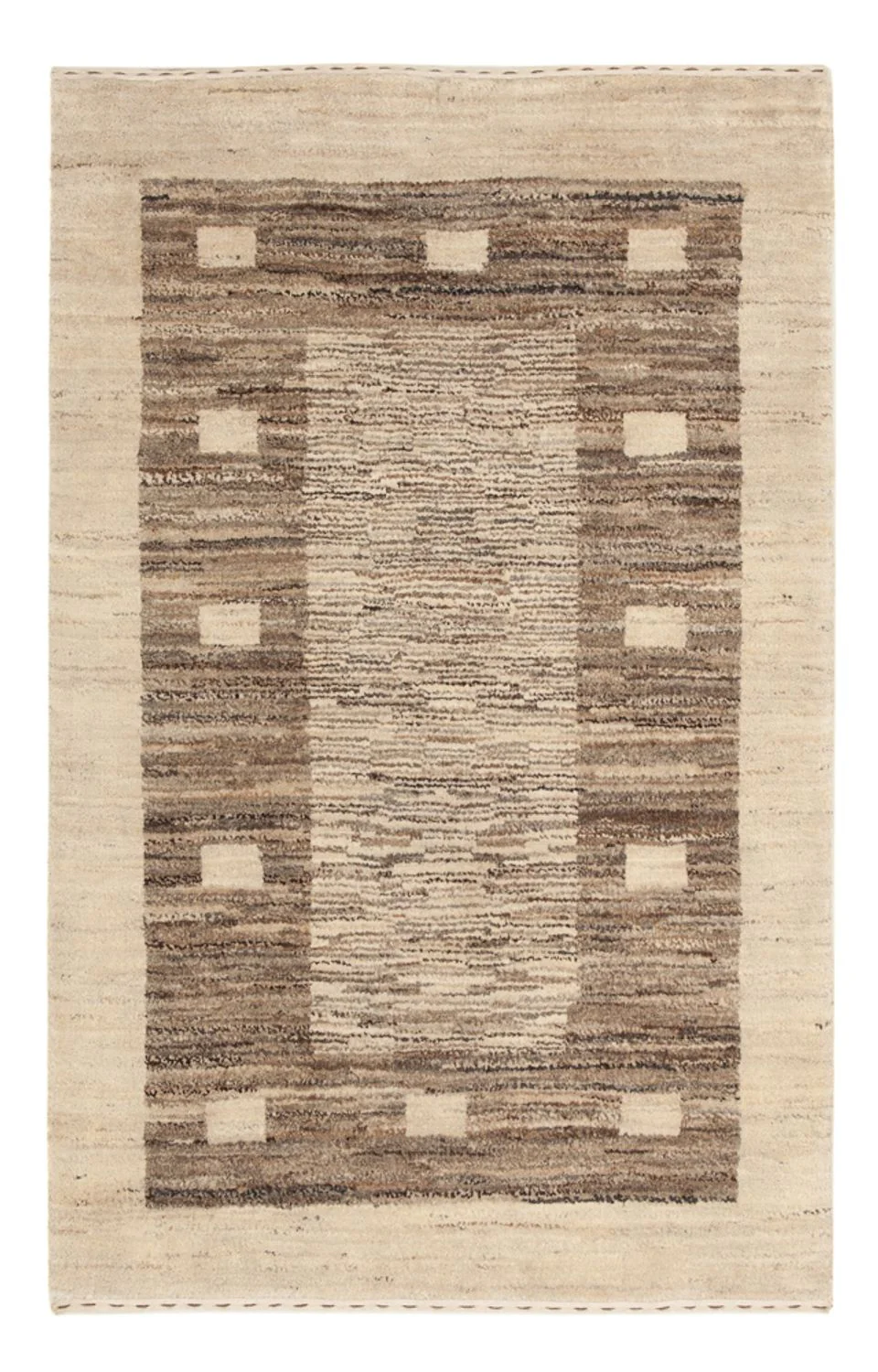Gabbeh Persisch Teppich 122x76cm - Perserteppich Wollteppich
