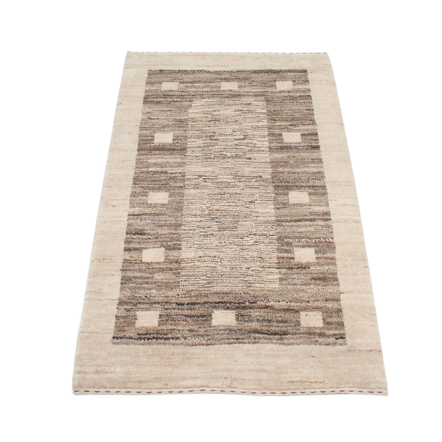 Gabbeh Persisch Teppich 122x76cm - Perserteppich Wollteppich - Image 5