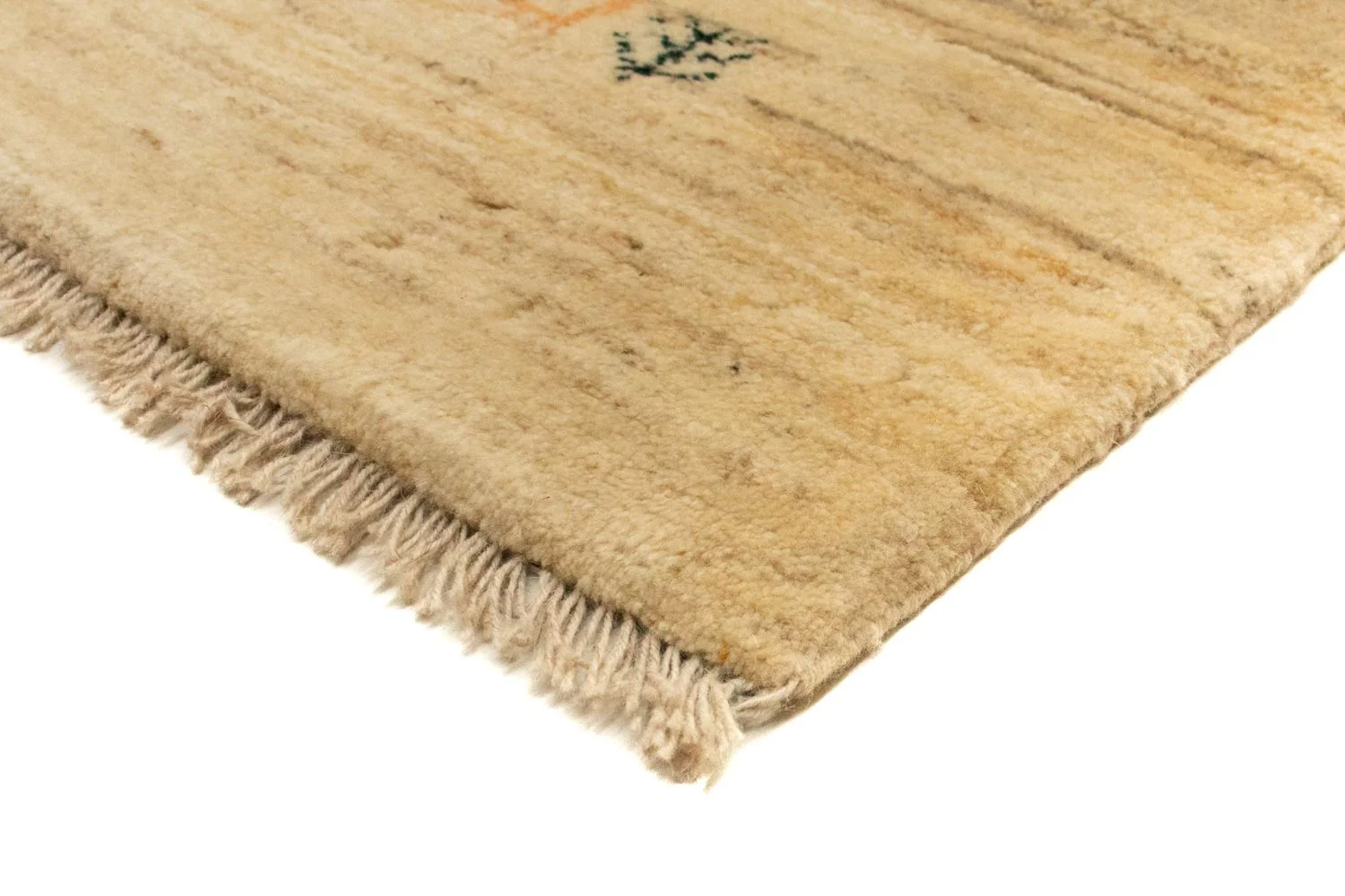 Gabbeh Teppich - Perser 128 x 80 cm - hellbraun - Image 2