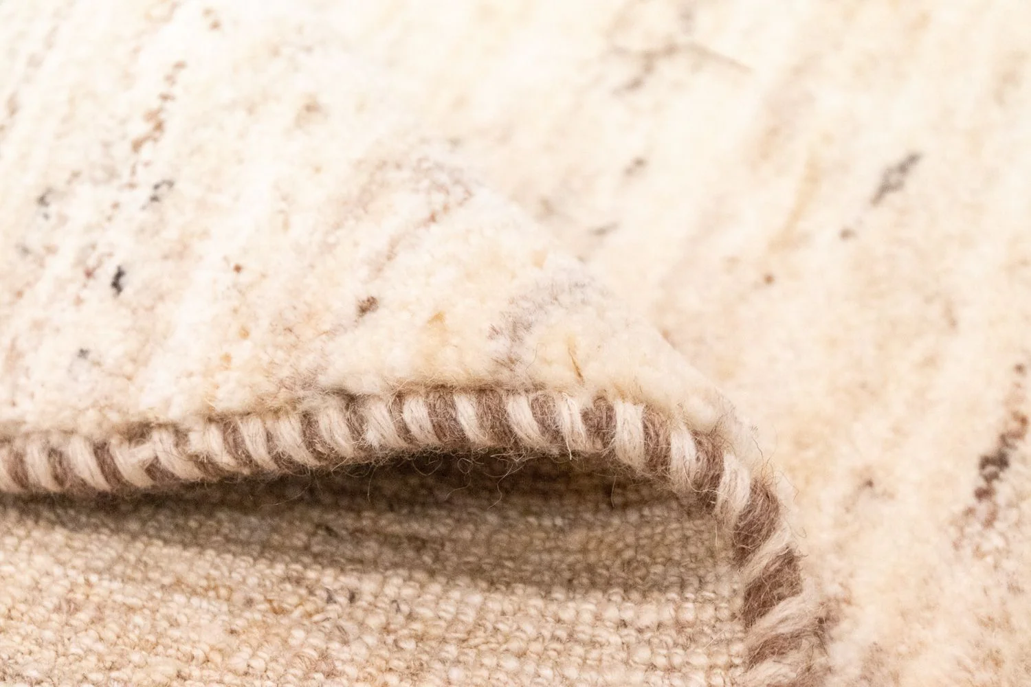 Gabbeh Teppich - Perser 132 x 83 cm - beige - Image 4