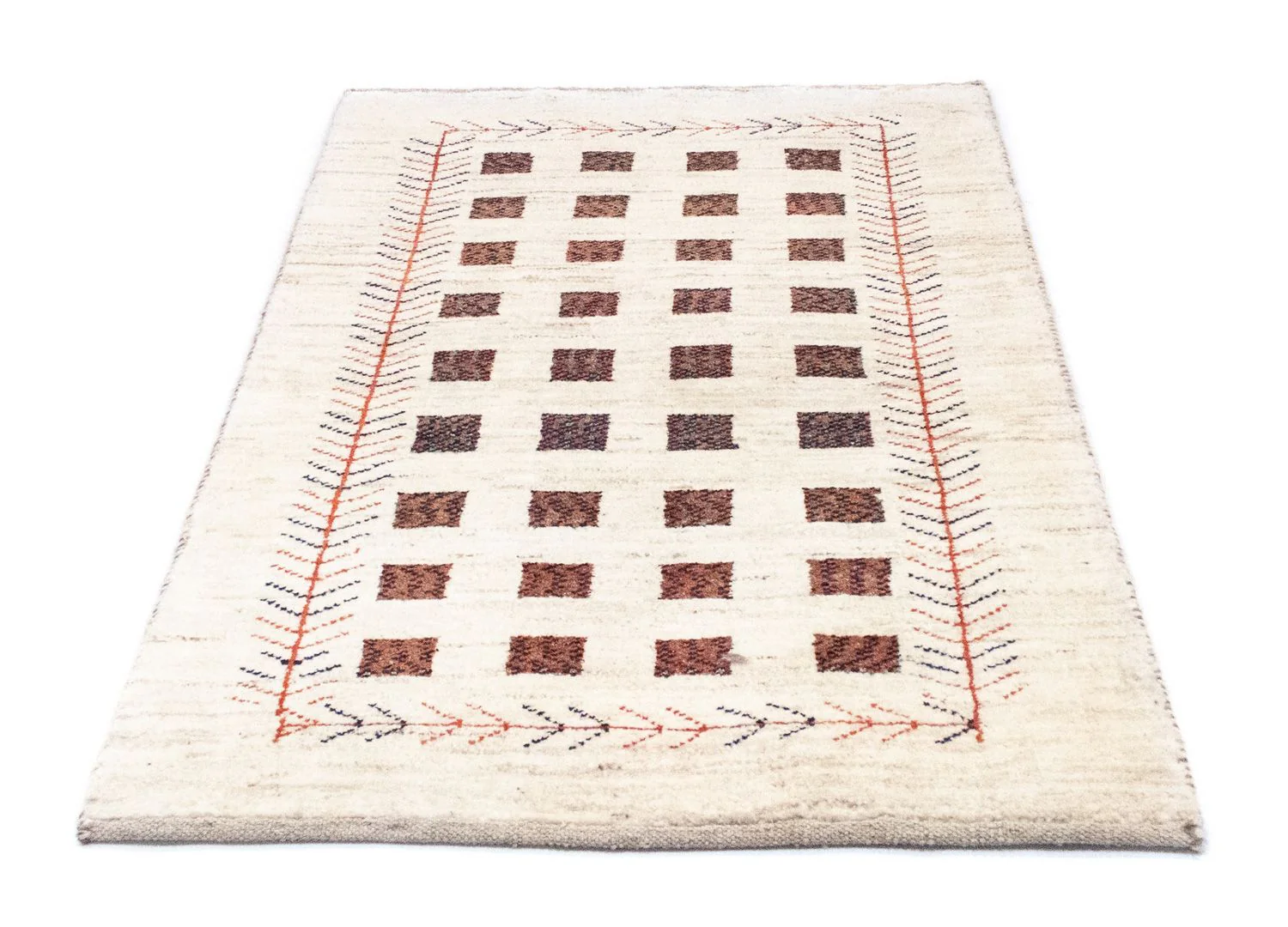 Gabbeh Teppich - Perser 135 x 84 cm - beige - Image 5