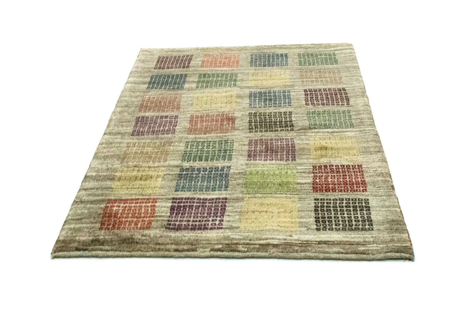 Gabbeh Teppich - Perser 137 x 102 cm - grau - Image 5