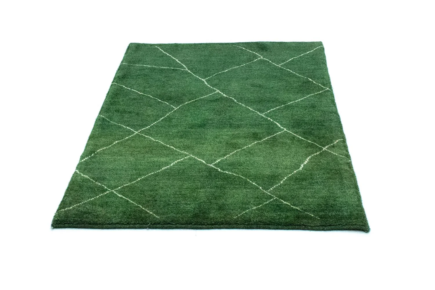 Gabbeh Teppich - Perser 143 x 100 cm - grün - Image 5