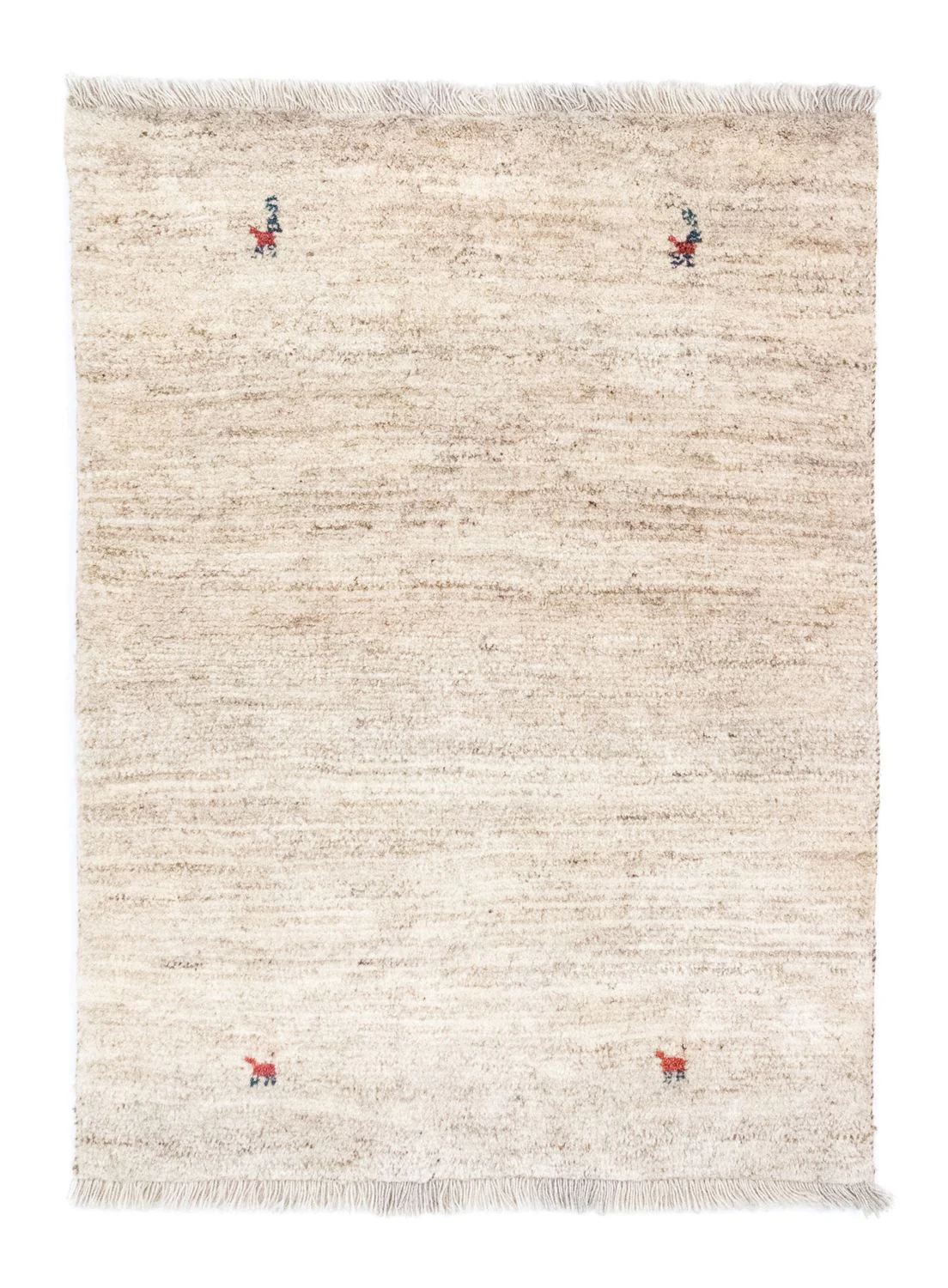 Gabbeh Teppich - Perser 143 x 105 cm - beige