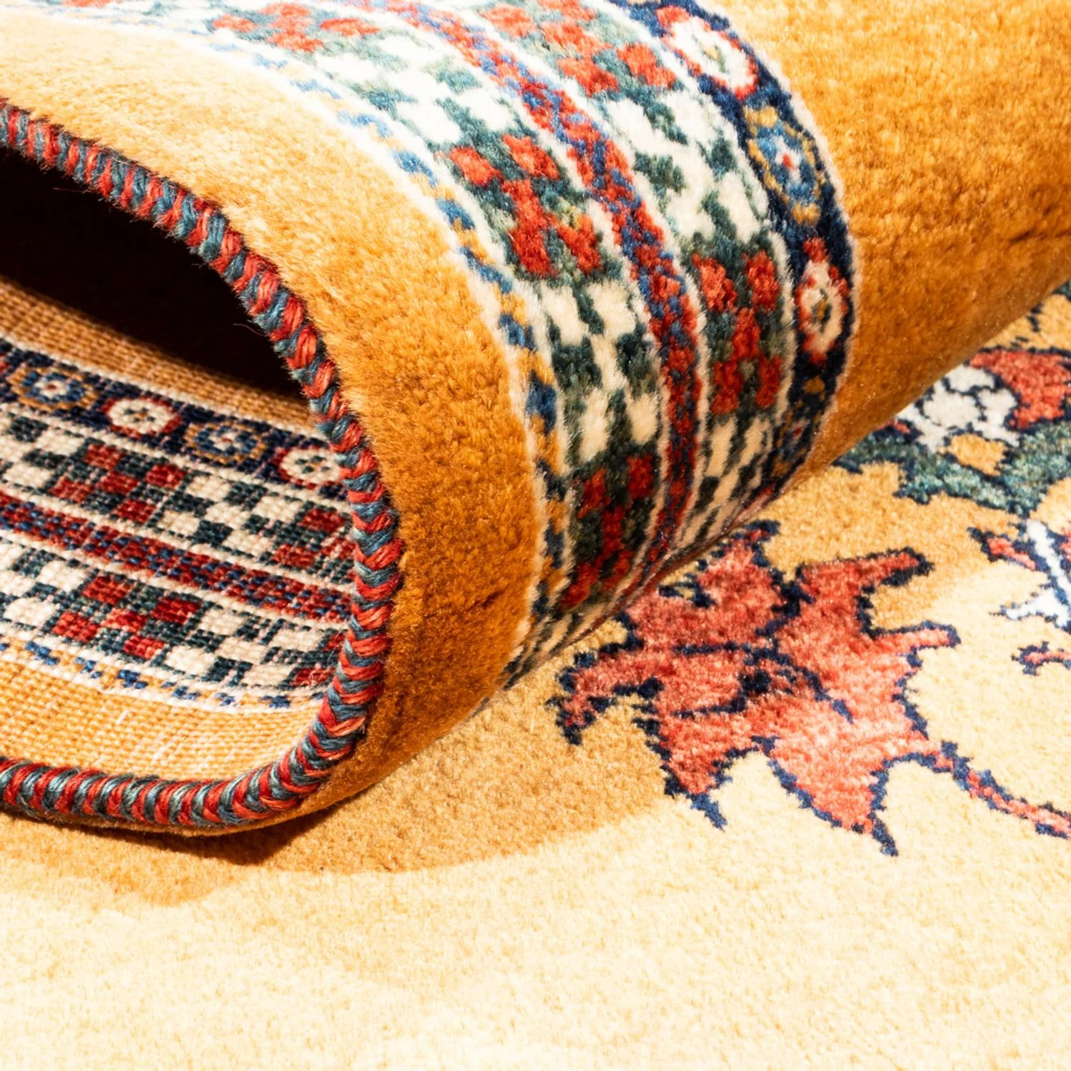 Gabbeh Persisch Teppich 148x105cm - Perserteppich Wollteppich - Image 4