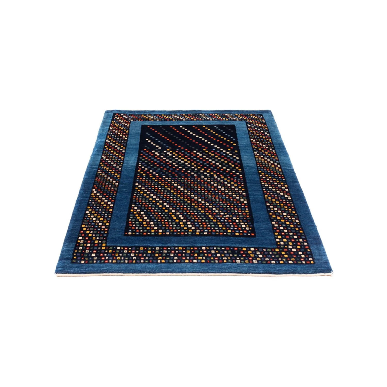 Gabbeh Persisch Teppich 150x100cm - Perserteppich Wollteppich - Image 5