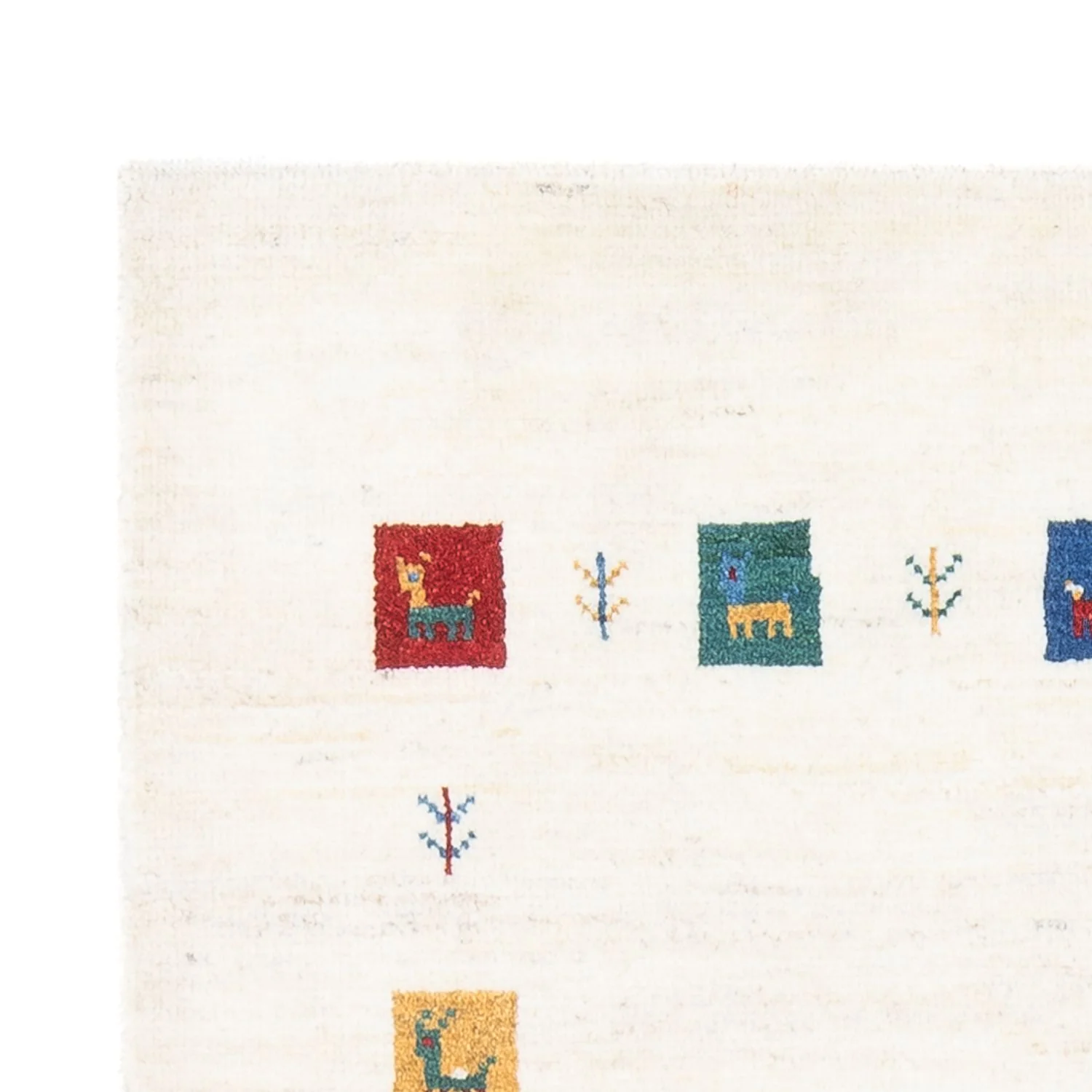 Gabbeh Persisch Teppich 151x100cm - Perserteppich Wollteppich - Image 3