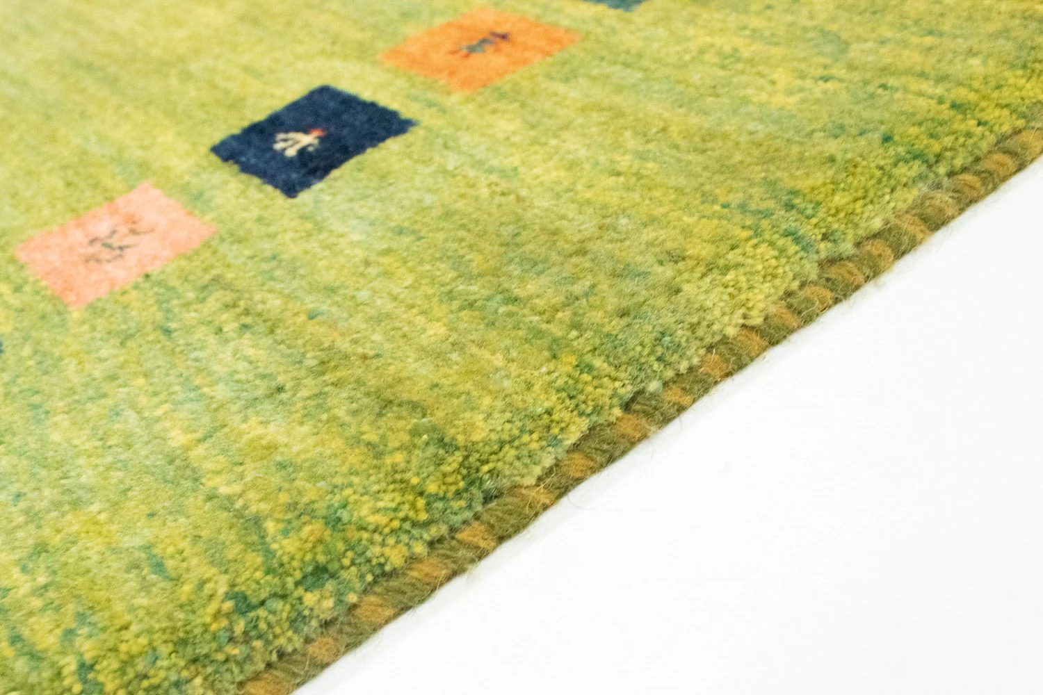 Gabbeh Teppich - Perser 154 x 107 cm - grün - Image 3