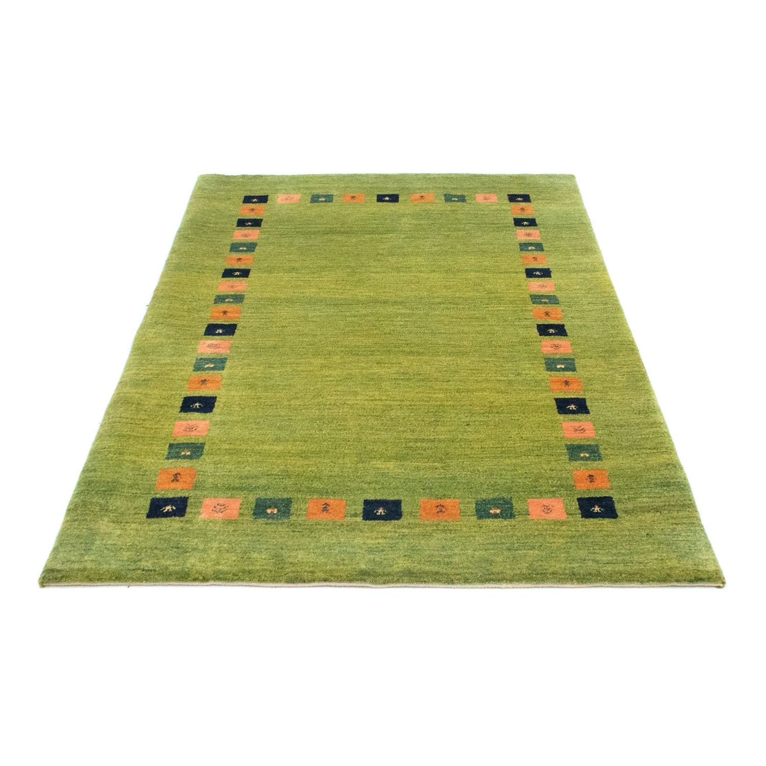 Gabbeh Teppich - Perser 154 x 107 cm - grün - Image 5