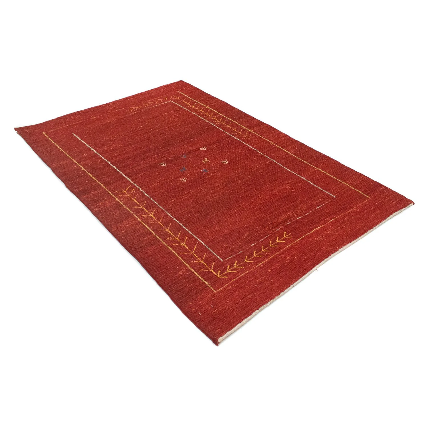 Gabbeh Teppich - Perser 167 x 111 cm - rot - Image 5