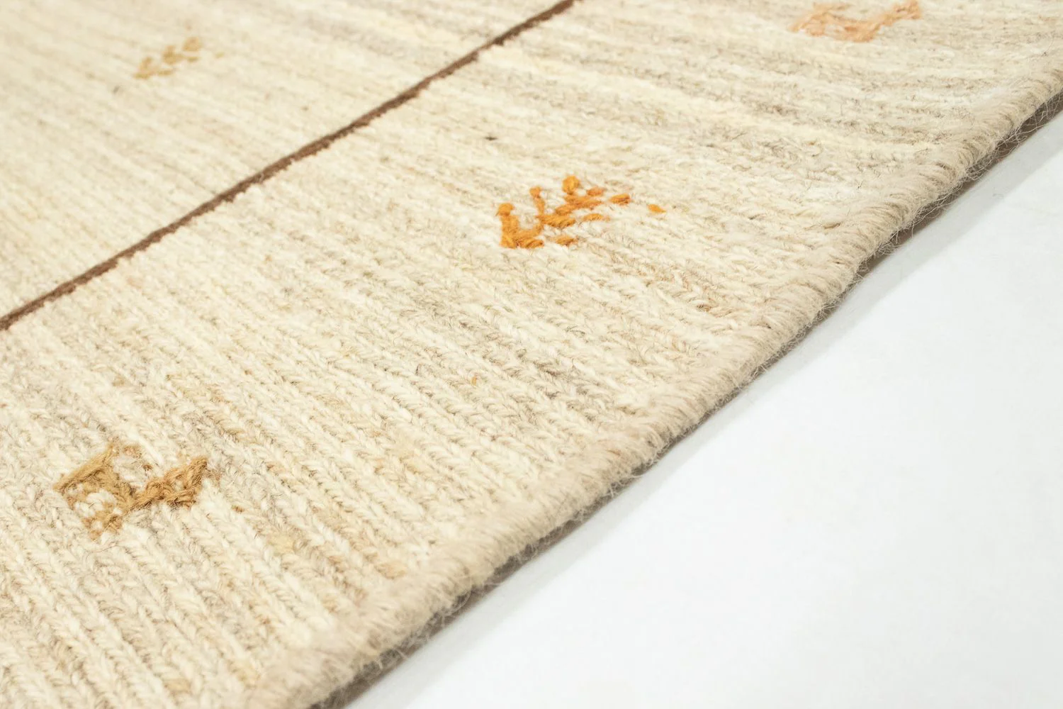 Gabbeh Teppich - Perser 172 x 123 cm - beige - Image 3