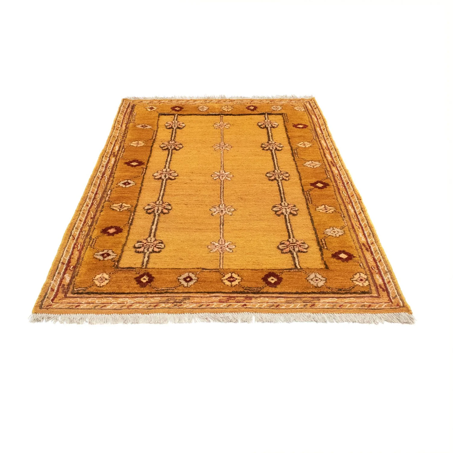 Gabbeh Teppich - Perser 173 x 116 cm - gold - Image 4