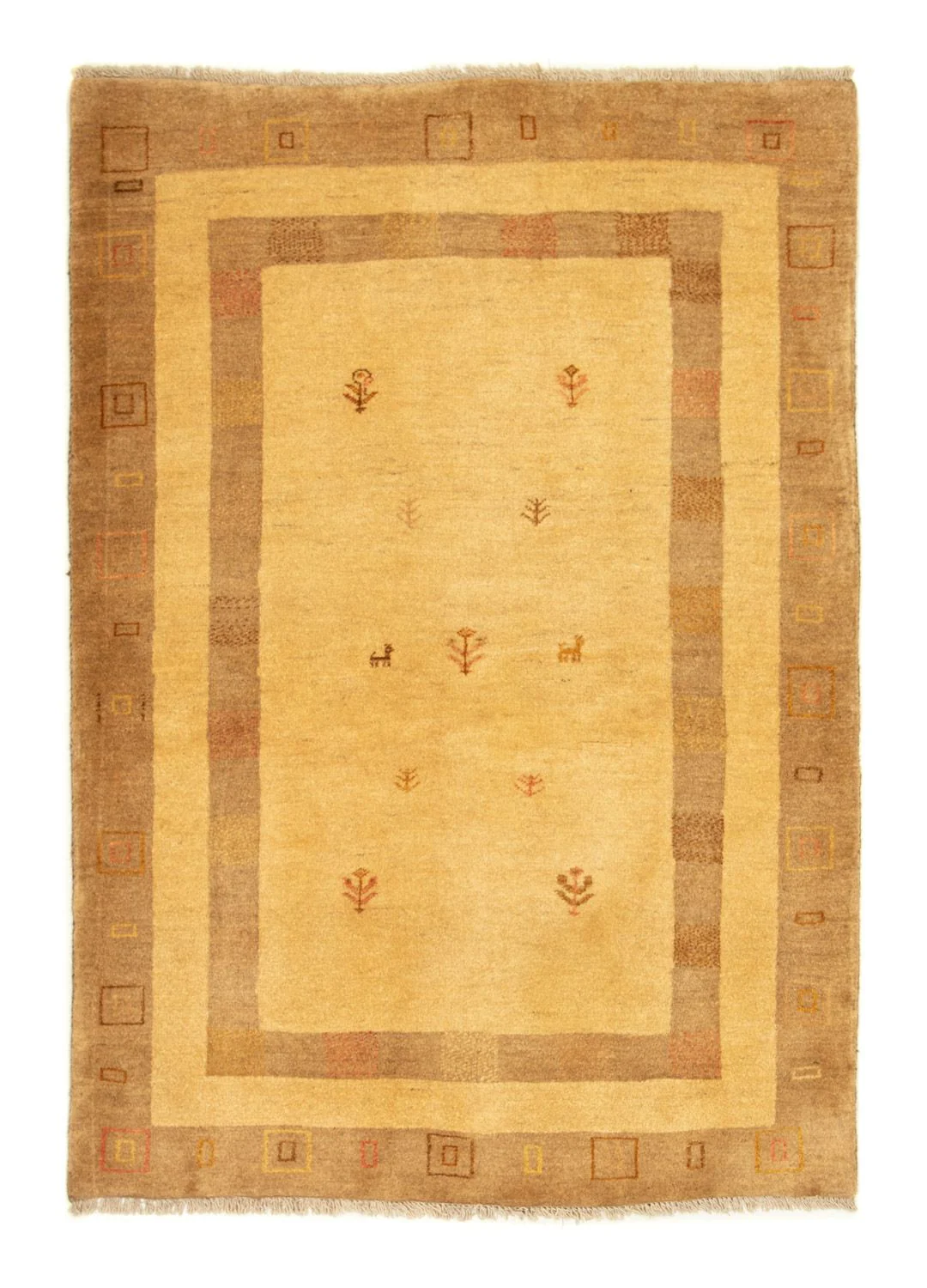 Gabbeh Persisch Teppich 174x121cm - Perserteppich Wollteppich