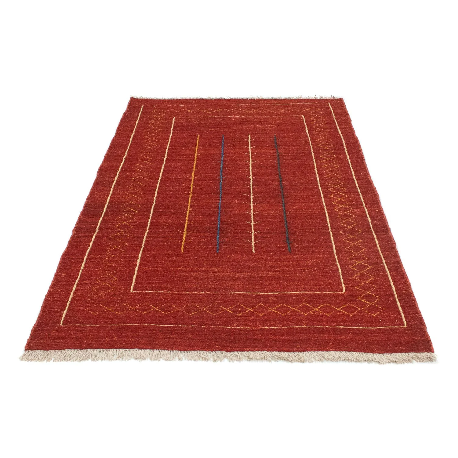 Gabbeh Teppich - Perser 175 x 112 cm - rot - Image 5