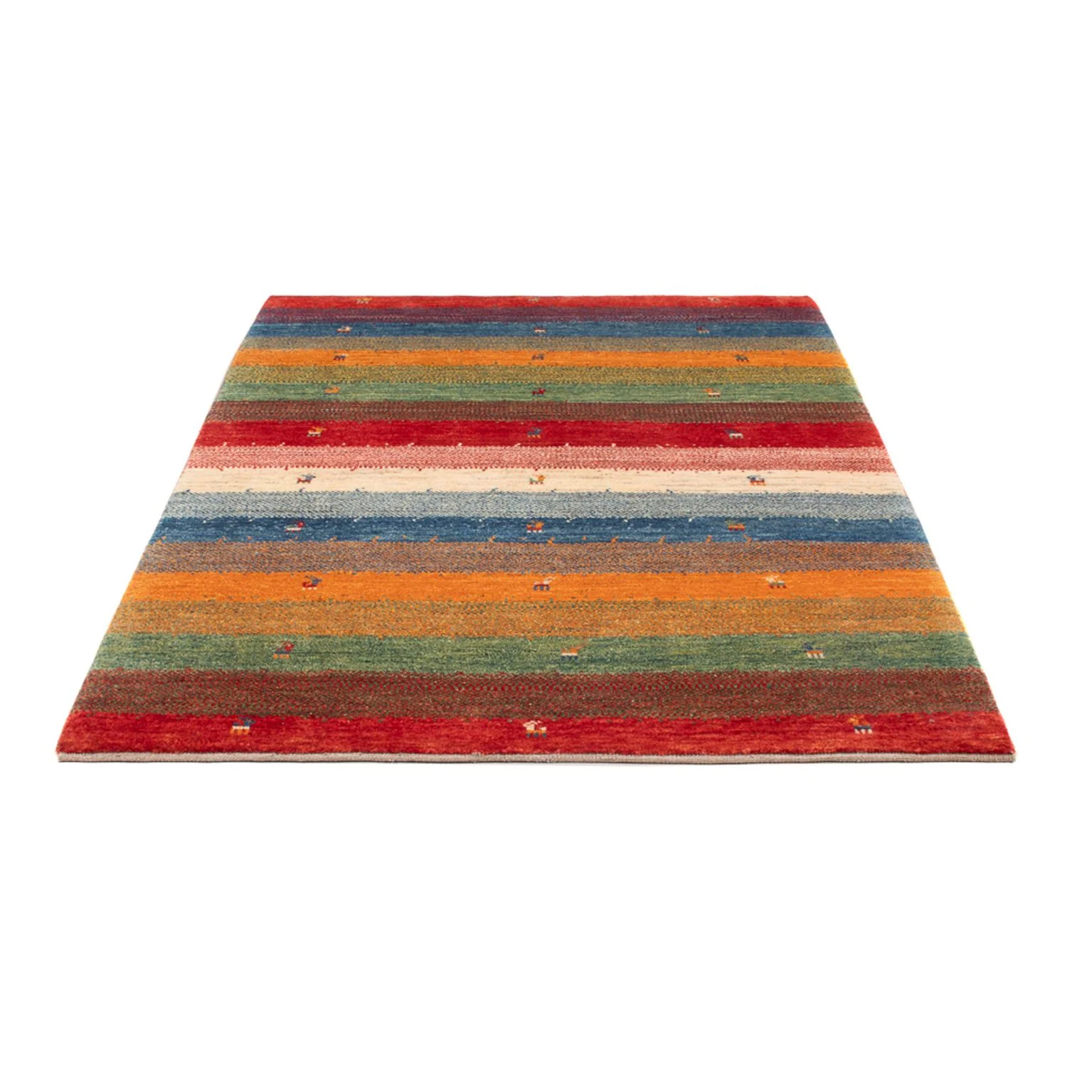 Gabbeh Persisch Teppich 180x120cm - Perserteppich Wollteppich - Image 5