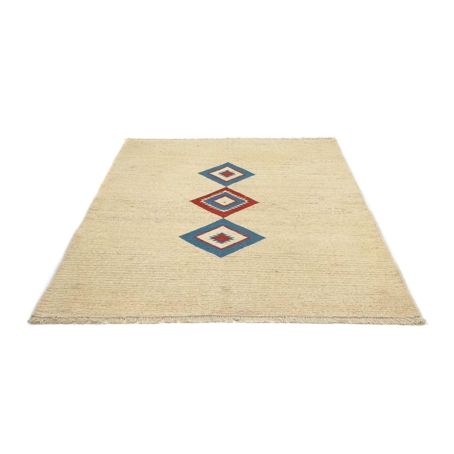 Gabbeh Teppich - Perser 190 x 148 cm - beige - Image 5