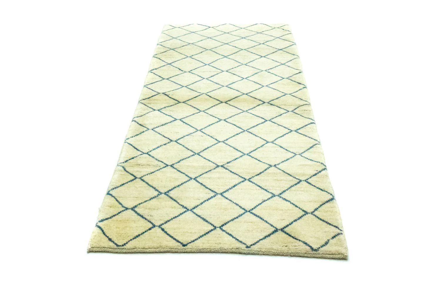 Gabbeh Teppich - Perser 190 x 82 cm - blau - Image 5