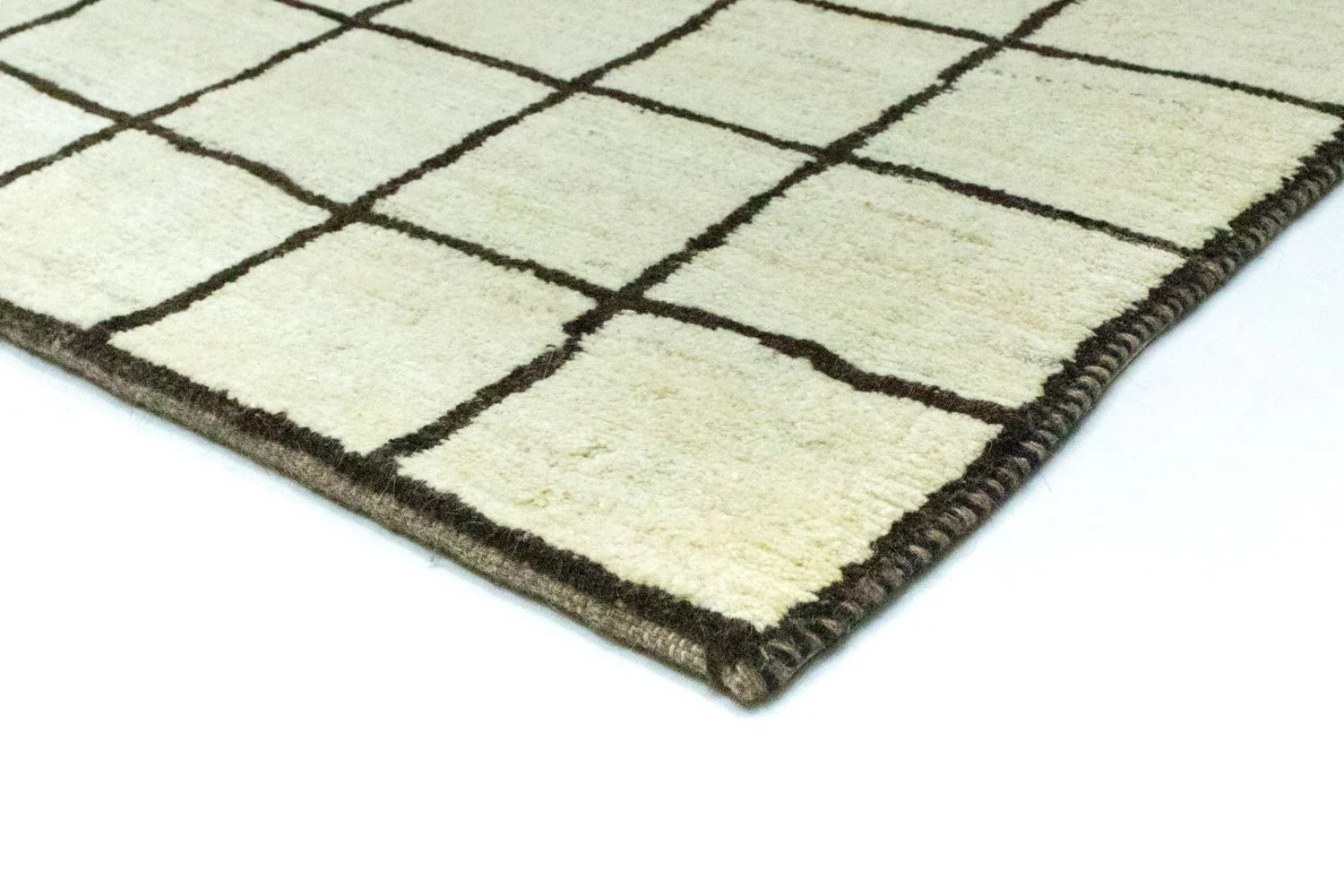 Gabbeh Teppich - Perser 191 x 151 cm - beige - Image 2