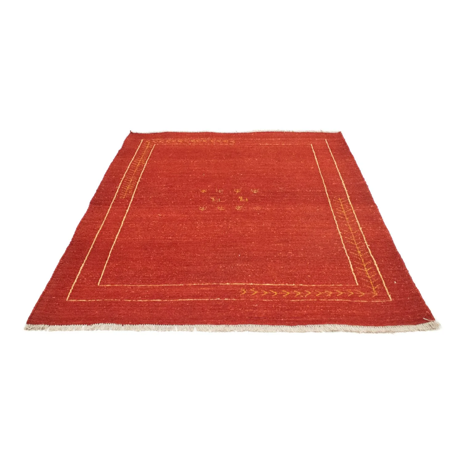 Gabbeh Teppich - Perser 191 x 152 cm - rot - Image 5