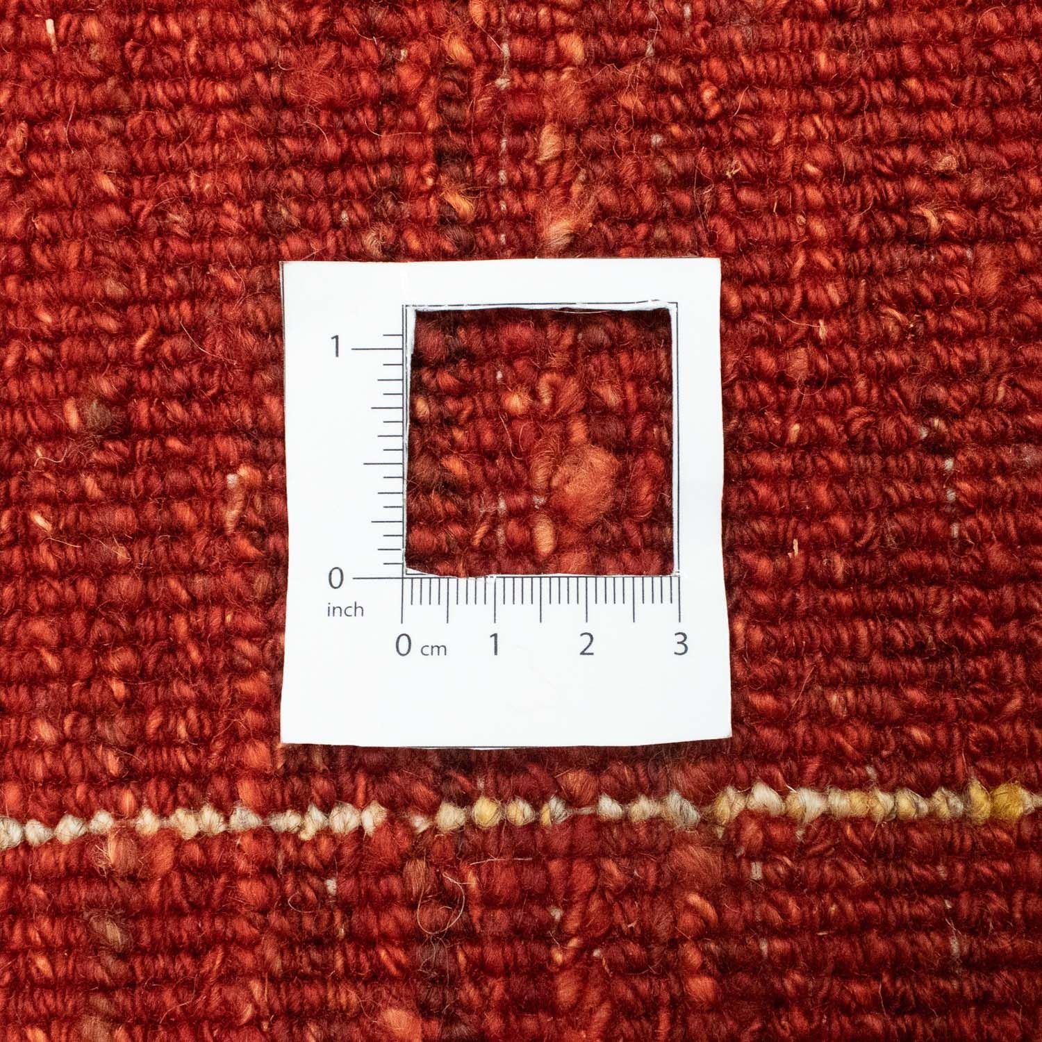 Gabbeh Teppich - Perser 194 x 146 cm - rot - Image 5