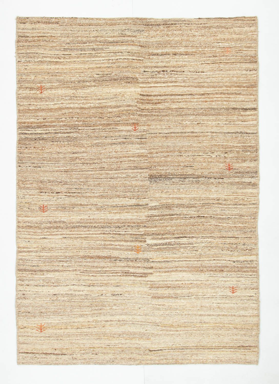 Gabbeh Teppich - Perser 200 x 136 cm - beige