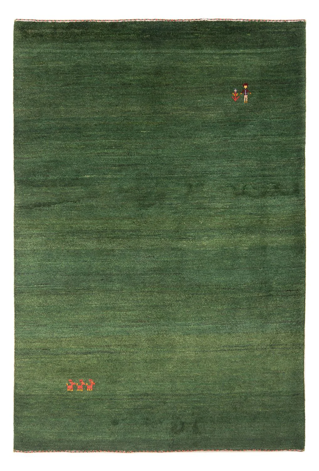 Gabbeh Persisch Teppich 203x147cm - Perserteppich Wollteppich