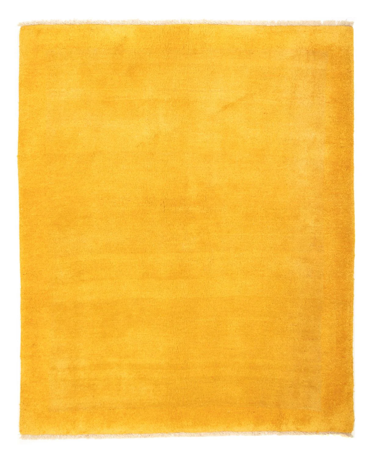 Gabbeh Teppich - Perser 208 x 178 cm - gold