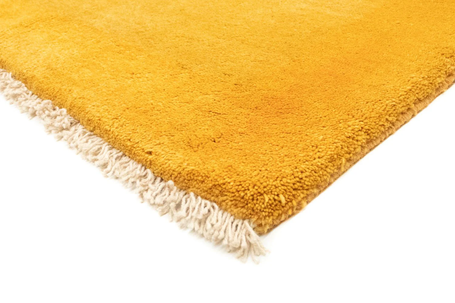 Gabbeh Teppich - Perser 208 x 178 cm - gold - Image 2