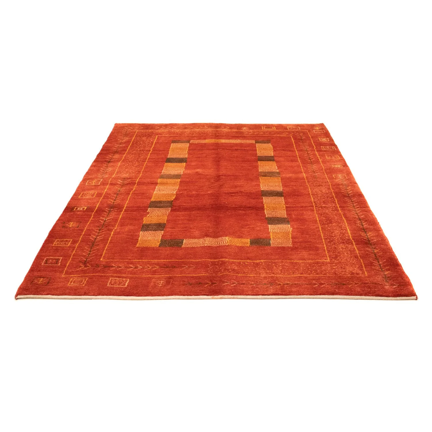 Gabbeh Teppich - Perser 231 x 168 cm - rot - Image 5