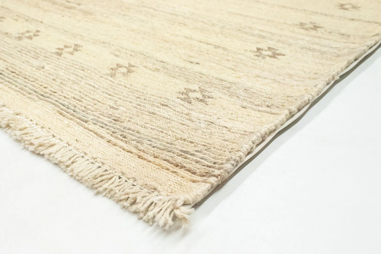 Gabbeh Teppich - Perser 232 x 173 cm - beige - Image 2